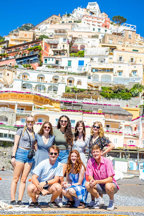 Students in Italy